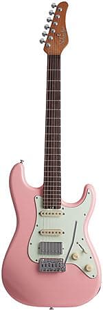 Schecter Nick Johnston Traditional HSS Electric Guitar Atomic Coral image 1