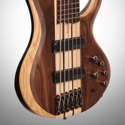 Ibanez BTB746 Electric Bass, 6-String - Natural Low Gloss image 4