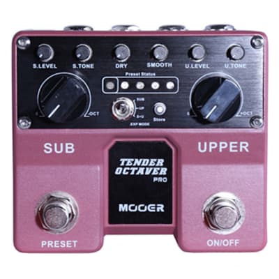 Mooer Audio Twin Series Tender Octaver Pro Guitar Effect Pedal image 2