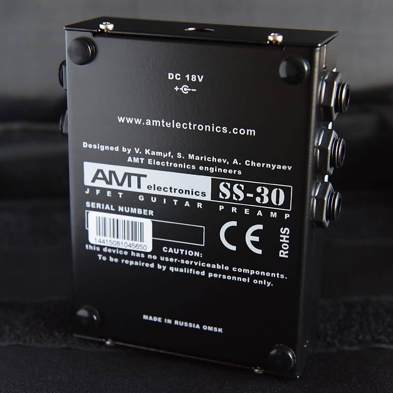 AMT BULAVA SS-30 — Studio Series 3-channel JFET Guitar