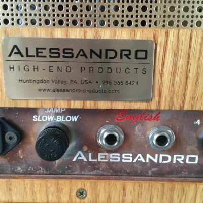 Alessandro Amplifiers ALESSANDRO ENGLISH COONHOUND Oak image 5