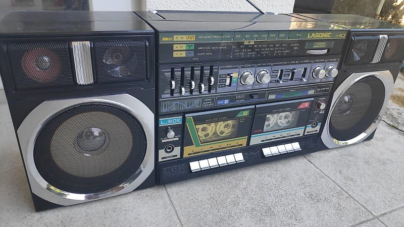 Lasonic L-30K Boombox 1985 Black