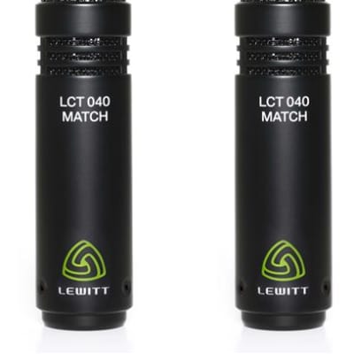 Lewitt LCT 040 MATCH Small Diaphragm Condenser Microphone Pair image 1