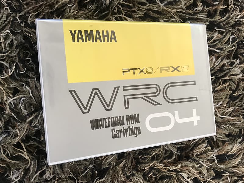 Yamaha WRC 02 03 04 & RX5 ROM for RX5 drum machine 4 cart lot | Reverb