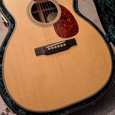 Bourgeois Vintage Touchstone Acoustic OM, w/setup review, case, shirt & shipping for sale