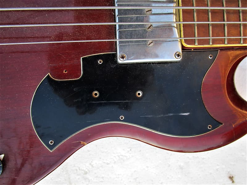 ベース JAPAN Vintage SG BASS Rythmline SG Bass Guitar Copy, 1960's Japan, 30