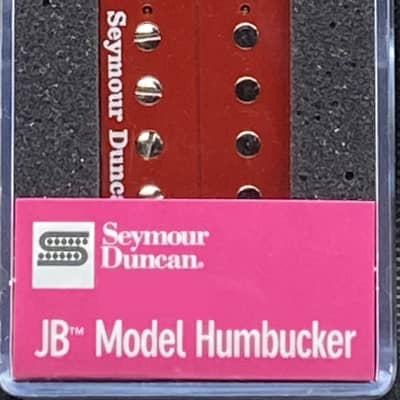 Seymour Duncan SH-4 JB Bridge Humbucker - Red image 2