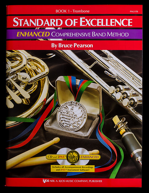 Neil A Kjos Music Company PW21TB Standard of Excellence Enhanced - Trombone (Book 1) image 1