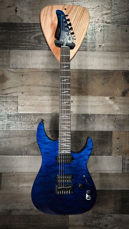 Schecter Reaper-6 Elite Deep Ocean Blue Electric Guitar B-Stock