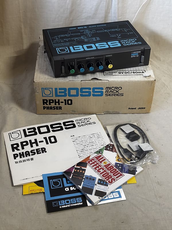 BOSS RPH-10 ボス　マイクロラックシリーズのフェイザー BOSS RPH-10 買ってみた : synthgeek