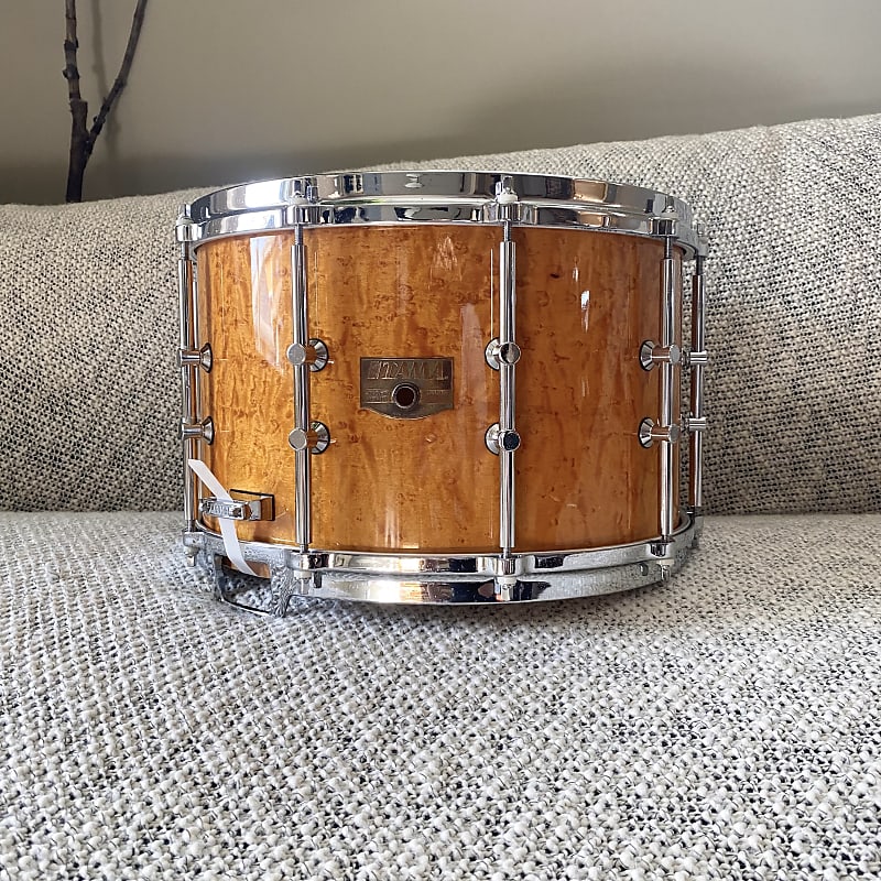 Tama 14x9 AW529 Birds Eye Maple Snare Drum - Vintage 80s | Reverb