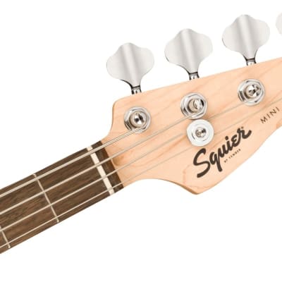 Squier Mini Precision Bass Laurel Fingerboard, Dakota Red image 4