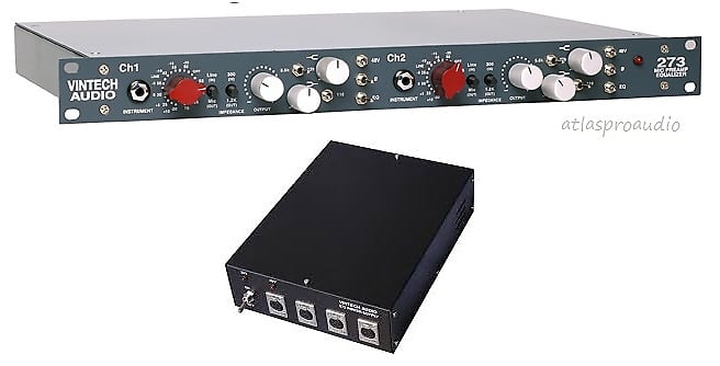 Vintech Audio 273 & PSU - Stereo Microphone Preamp, Simple EQ, w/ PSU - In  Stock | Atlas Pro Audio