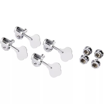 Fender 099-2006-000 American Deluxe Jazz/Precision Bass Tuning Heads with Tapered Shafts (4)