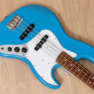 2019 Fender Hybrid 60s Jazz Bass California Blue, Mint Condition w/ USA Pickups, Japan MIJ image 8
