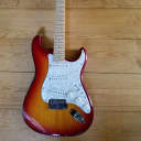 Fender American Deluxe Stratocaster Ash 2004 - 2010 Aged Cherry Burst