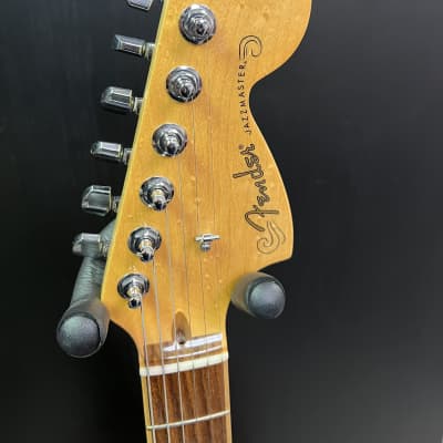Fender Select Carved Maple Top Jazzmaster HH 2013 - Cayenne Burst image 4