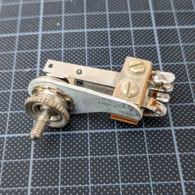 1960s Switchcraft Right-angle three way switch Gibson SG Fender Jazzmaster image 5