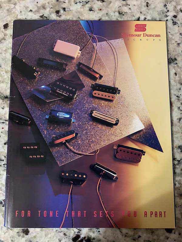 1993 Seymour Duncan Catalog JB Rails Stacks Vintage Reverb