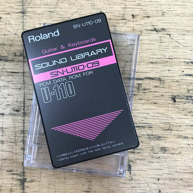 Roland SOUND LIBRARY 音源拡張カード SN-U110-01 Roland Sound Library SN U110-11 PCM Data Rom | eBay