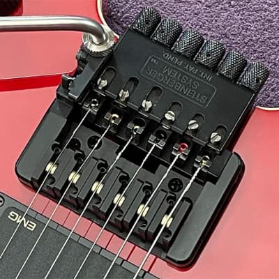 Very Rare Newburgh, NY. USA-Built  RED Steinberger GM4T - Fully Restored By Jeff Babicz image 4