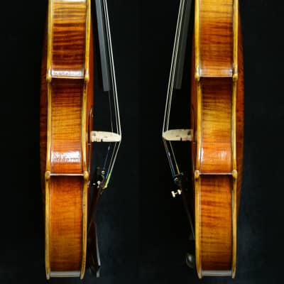 Fine Violin after Guarneri del Gesu 1743 Cannone Violin Upside-down Flame image 5