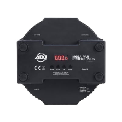 American DJ MEGA FLAT PAK 4x Mega Par Profile+DMX Cables+Bag+DMX Controller image 2