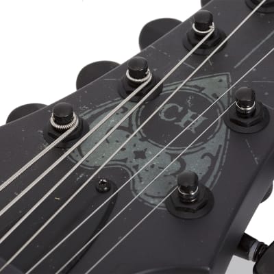 Schecter Chris Howorth V-7 Satin Black SBK 7-String Electric Guitar+ Hardshell Case V7 V 7 image 9