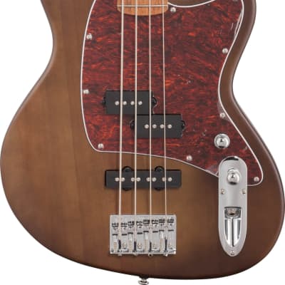 Ibanez TMB100 Talman Standard Series 4-String Bass Guitar, Walnut Flat image 1
