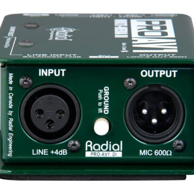 Radial ProAV1 Passive Multimedia Direct Box image 2