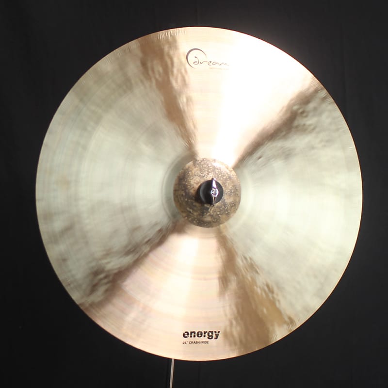 Dream 21" Energy Crash Ride 2305g (video demo) Reverb