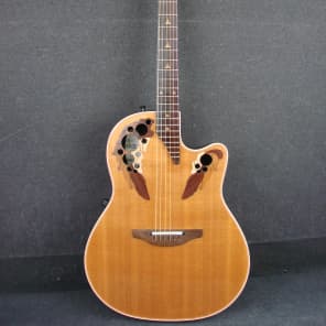 1992 Ovation Made in USA 1868 Elite Shallow Back Acoustic/Electric