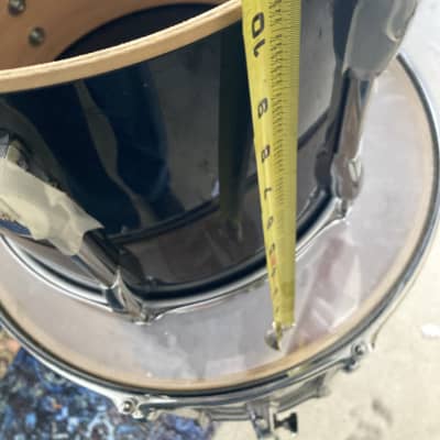 Pearl Export 12x9" Rack Tom Black 1990s image 4