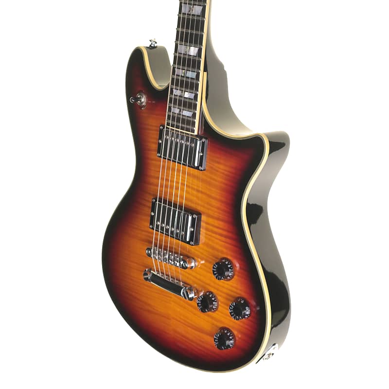 Schecter Tempest Classic Electric Guitar, Sunburst with Hard