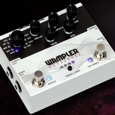 Wampler Metaverse Multi-Delay Effects Box with Advanced DSP and Programmable Presets image 1