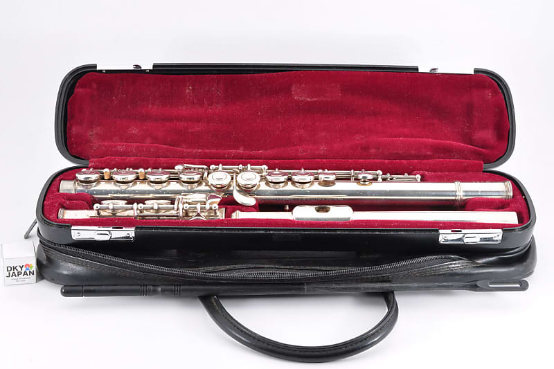 Yamaha YFL-311 Flute Silver Made in Japan w/Hardcase Carrybag Used From Japan #029480 image 1