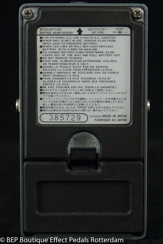 Ibanez OD-9 Overdrive 1983 s/n 385729 Japan