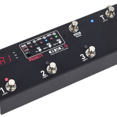 MOEN GEC-5 MIDI Guitar Pedal FX Switcher - 5 Loop Foot Controller Routing System NEW Release! image 6
