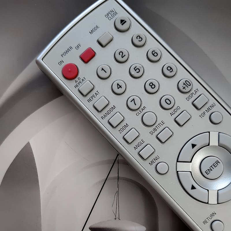 Denon RC-1010 SACD DVD Remote Control  			