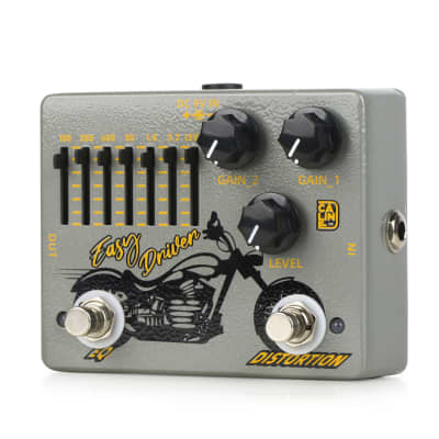 Caline DCP-04 Easy Driver Distortion  & EQ Effect Pedal Free Shipment image 2