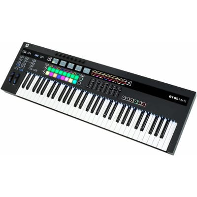 Novation 61 SL MK3 USB MIDI Keyboard Controller, 61-Key