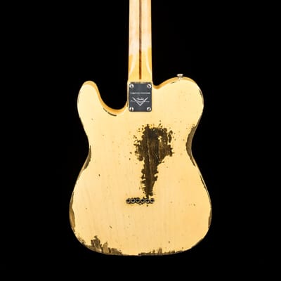 Fender Custom Shop 2017 LTD NAMM Nocaster Heavy Relic - Faded Nocaster Blonde #16942 image 4