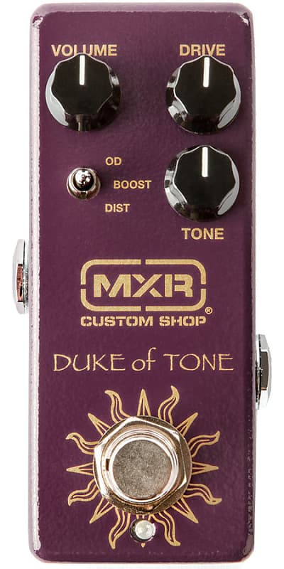 MXR Custom Shop Duke of Tone Overdrive Pedal image 1