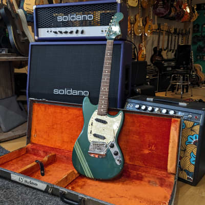 Fender Mustang 1969 Competition Burgundy (Blue) for sale