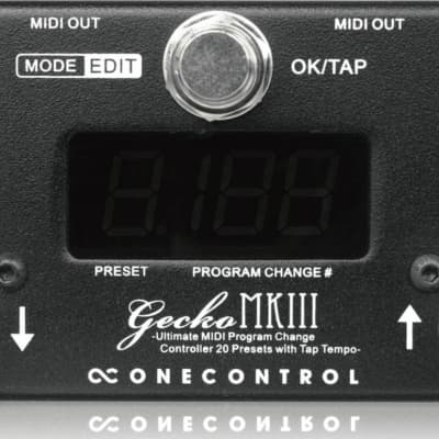 One Control Gecko MKIII MIDI Switcher | Reverb