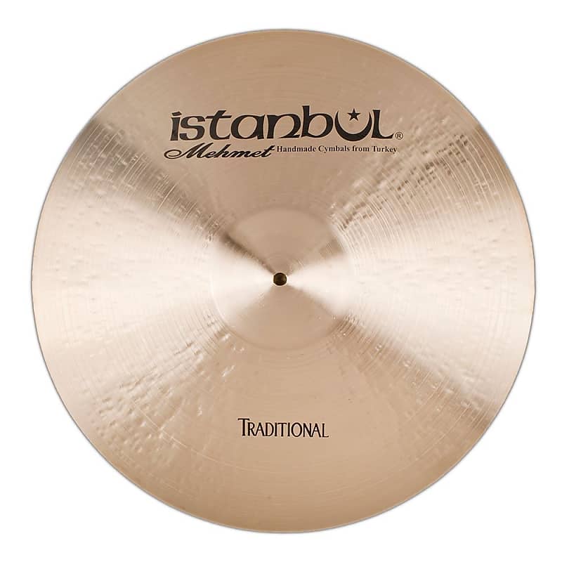 Istanbul Mehmet Cymbals 19" Traditional Ride Custom Dry image 1
