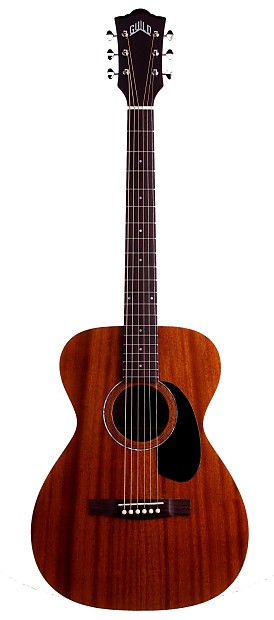 Guild M-120 Concert Guitar All Solid Mahogany Body w/Guild