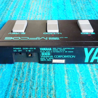 Yamaha MFC06 MIDI Foot Controller - Worldwide Shipping - G91 image 9