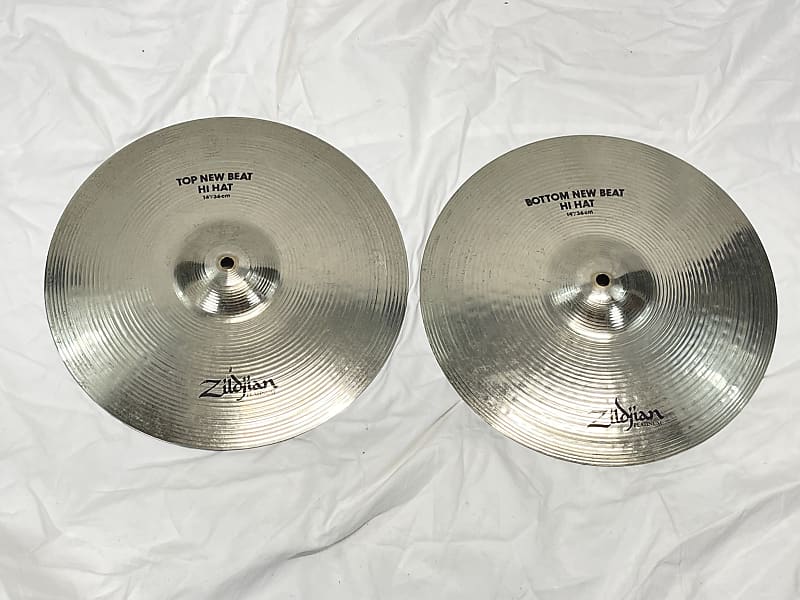 Zildjian Platinum Black Label 14” New Beat Hi-hats (pair) | Reverb