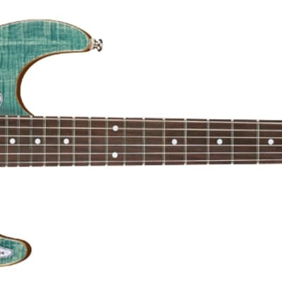 Michael Kelly 1963 Electric Guitar, Blue Jean Wash w/ Ebony Fretboard, HSS MK63S image 1